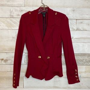 White House Black Market Deep Reed Fitter Blazer Size 0